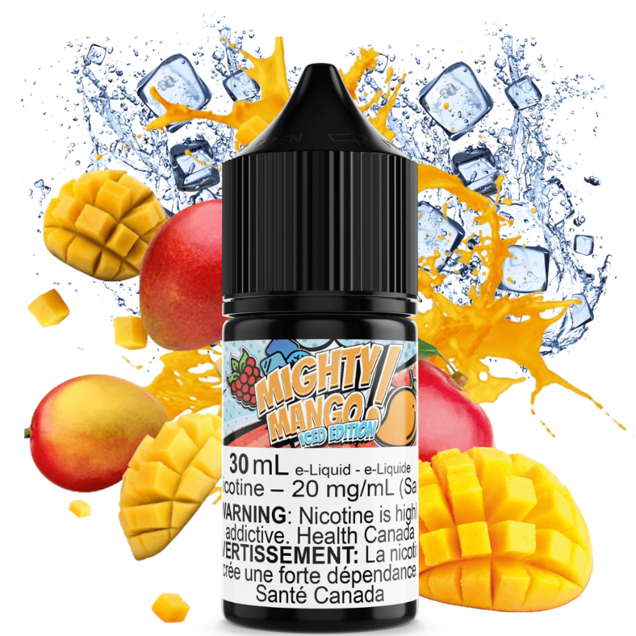 Mighty Mango Iced Salt by Maverick E-Liquid Winkler Vape SuperStore and Bong Shop Manitoba Canada