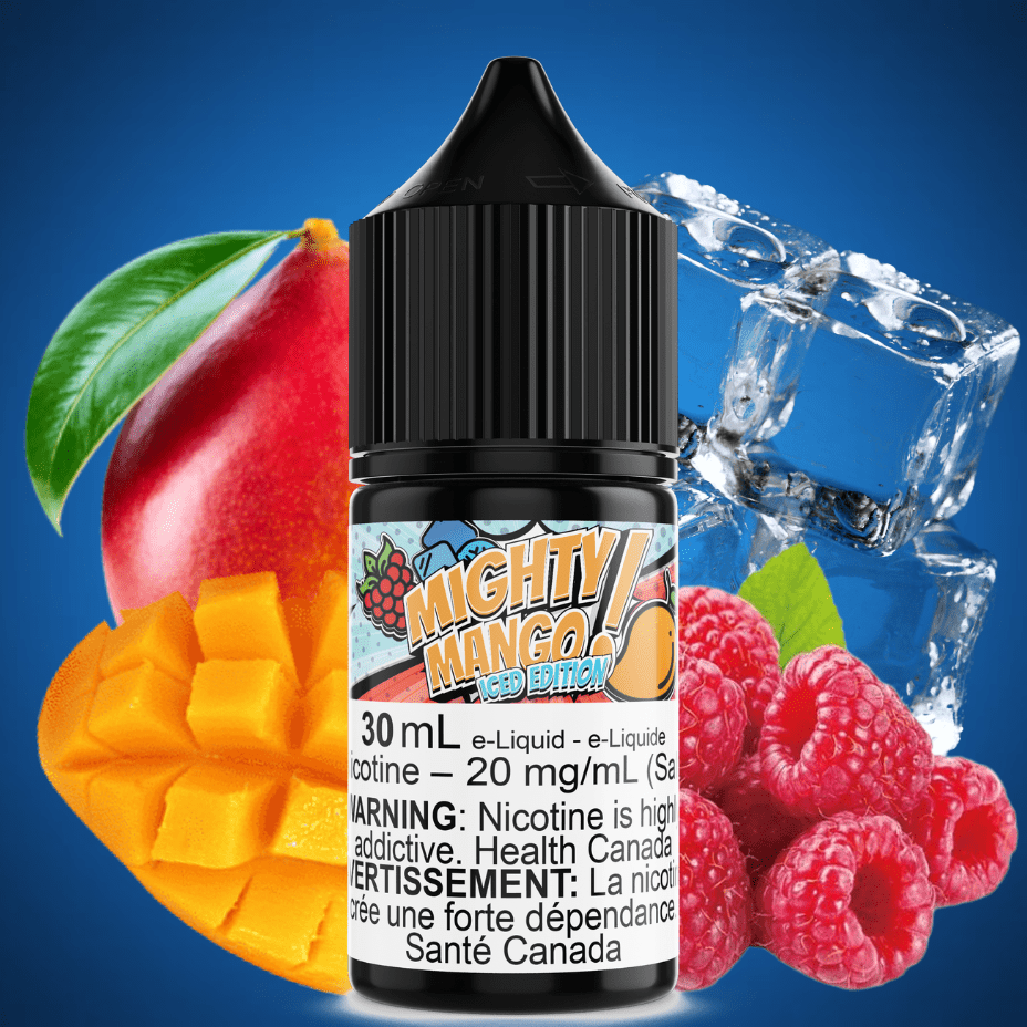 Mighty Mango Iced Salt by Maverick E-Liquid Winkler Vape SuperStore and Bong Shop Manitoba Canada