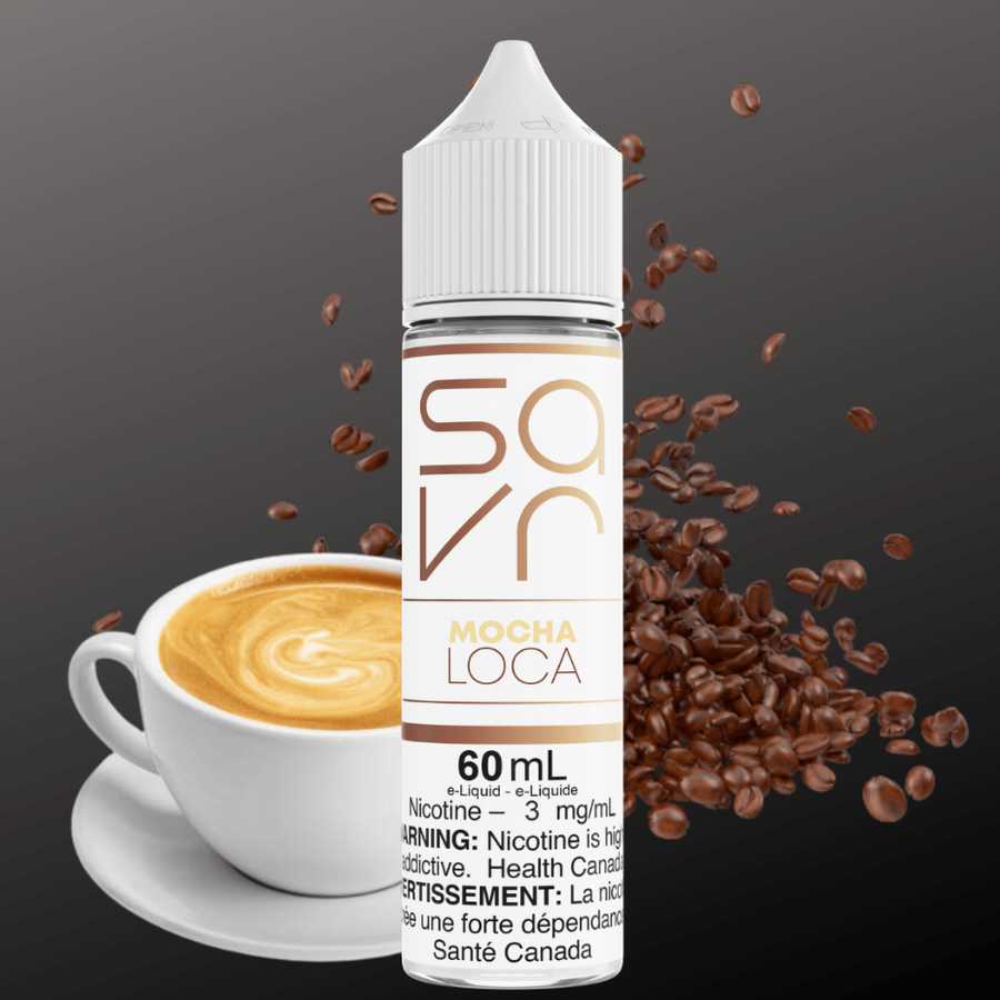 Mocha Loca by Savr E-Liquid Winkler Vape SuperStore and Bong Shop Manitoba Canada