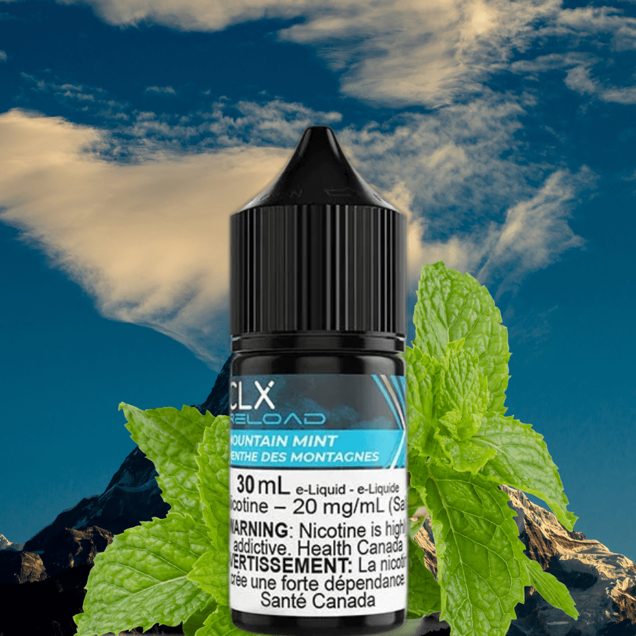 Mountain Mint Salt by CLX Reload E-Liquid Winkler Vape SuperStore and Bong Shop Manitoba Canada