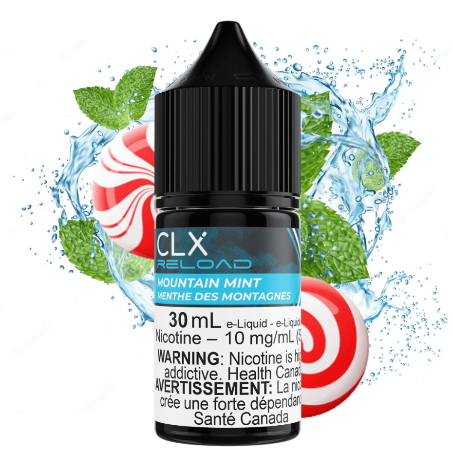 Mountain Mint Salt by CLX Reload E-Liquid Winkler Vape SuperStore and Bong Shop Manitoba Canada