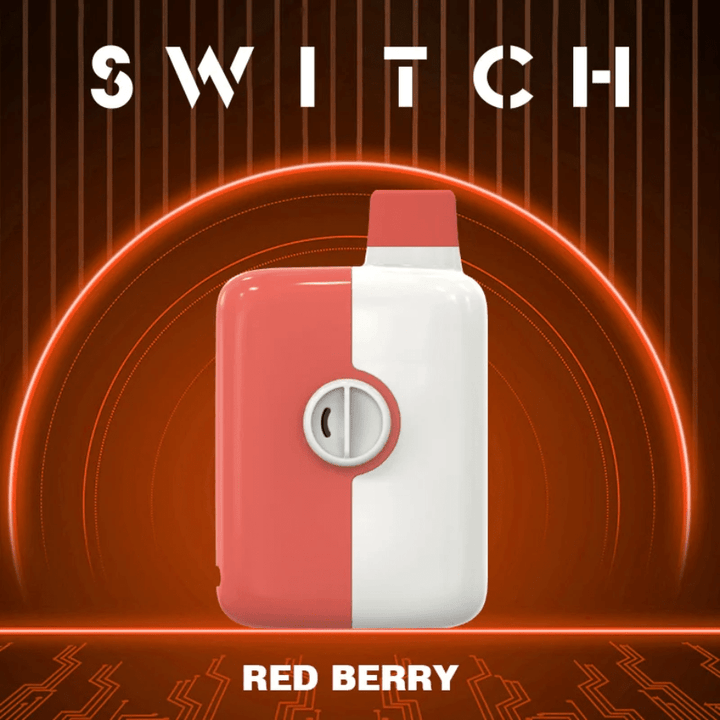 Mr Fog Switch 5500 Disposable-Red Berry 5500 Puffs / 20mg Winkler Vape SuperStore and Bong Shop Manitoba Canada