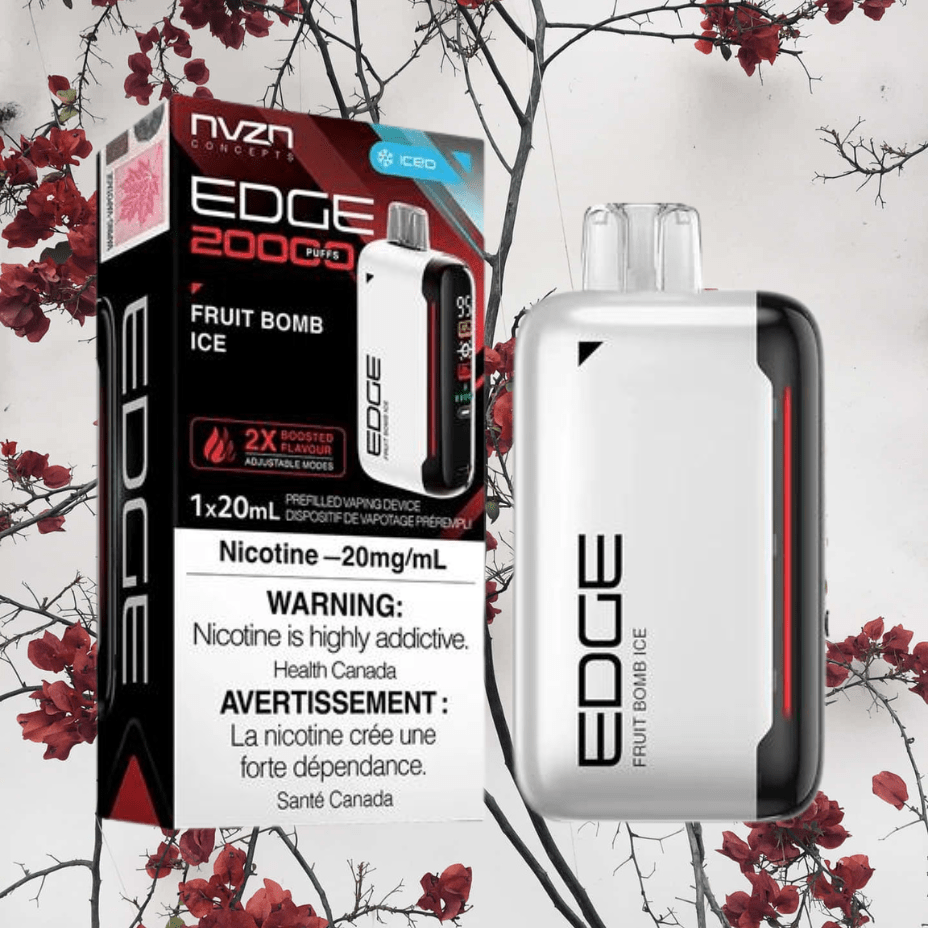 NVZN Edge 20K Disposable Vape-Fruit Bomb Ice 20000 Pufffs / 20mg Winkler Vape SuperStore and Bong Shop Manitoba Canada