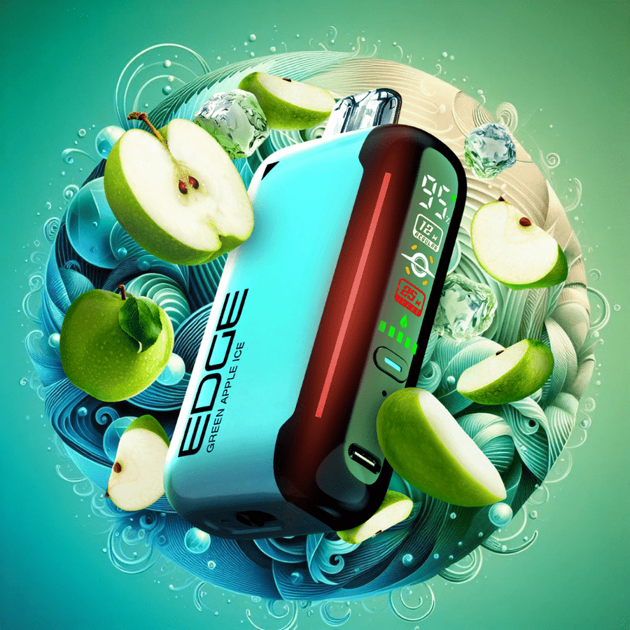 NVZN Edge 20K Disposable Vape-Green Apple Ice 20000 Puffs / 20mg Winkler Vape SuperStore and Bong Shop Manitoba Canada