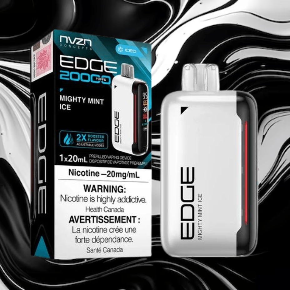 NVZN Edge 20K Disposable Vape-Mighty Mint Ice 20000 Puffs / 20mg Winkler Vape SuperStore and Bong Shop Manitoba Canada