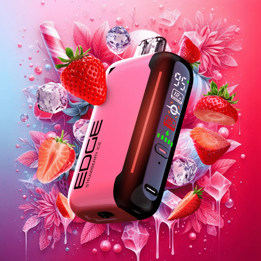 NVZN Edge 20K Disposable Vape-Strawberry Ice 20000 Puffs / 20mg Winkler Vape SuperStore and Bong Shop Manitoba Canada