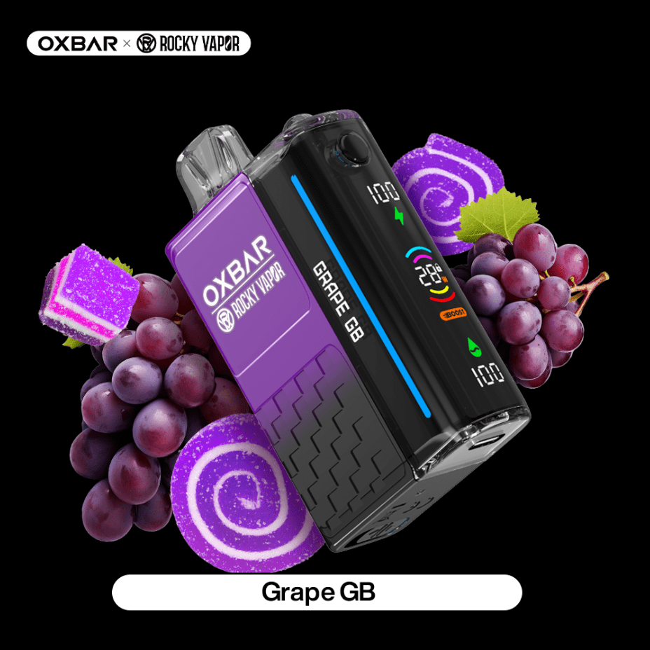 OXBAR M20K Disposable Vape - Grape GB Winkler Vape SuperStore and Bong Shop Manitoba Canada