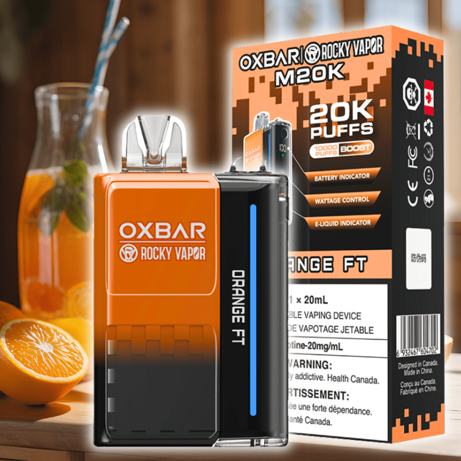 OXBAR M20K Disposable Vape - Orange FT 20000 Winkler Vape SuperStore and Bong Shop Manitoba Canada