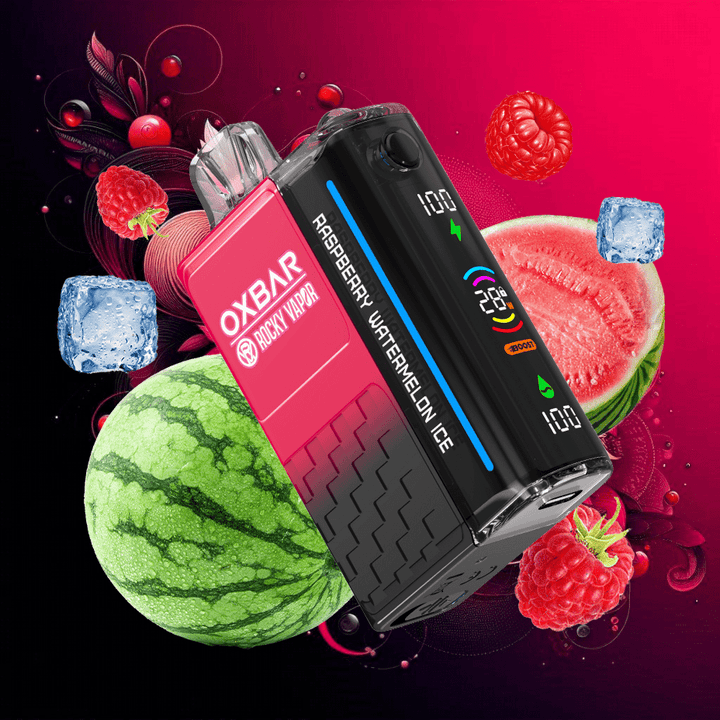 OXBAR M20K Disposable Vape - Raspberry Watermelon 20mg / 20000 Puffs Winkler Vape SuperStore and Bong Shop Manitoba Canada