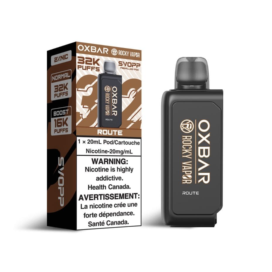 Oxbar SVOPP 32k Pod-Route 32000 Winkler Vape SuperStore and Bong Shop Manitoba Canada