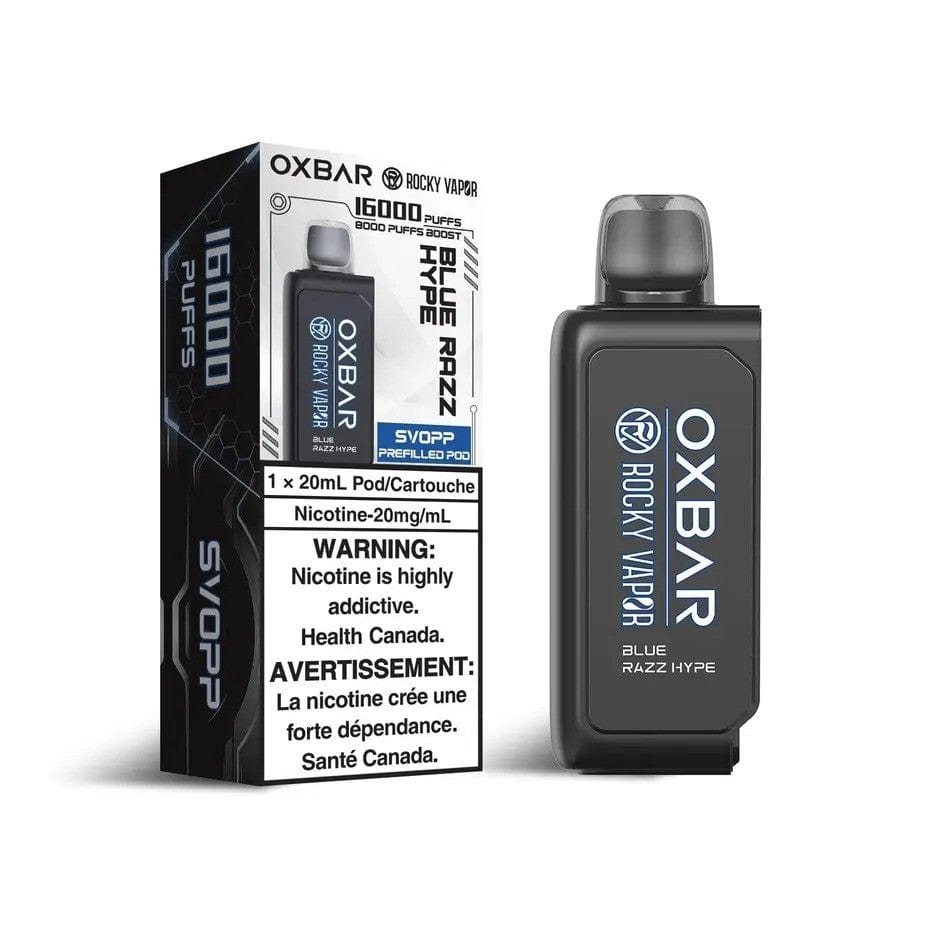 Oxbar SVOPP Pod - Blue Razz Hype Winkler Vape SuperStore and Bong Shop Manitoba Canada