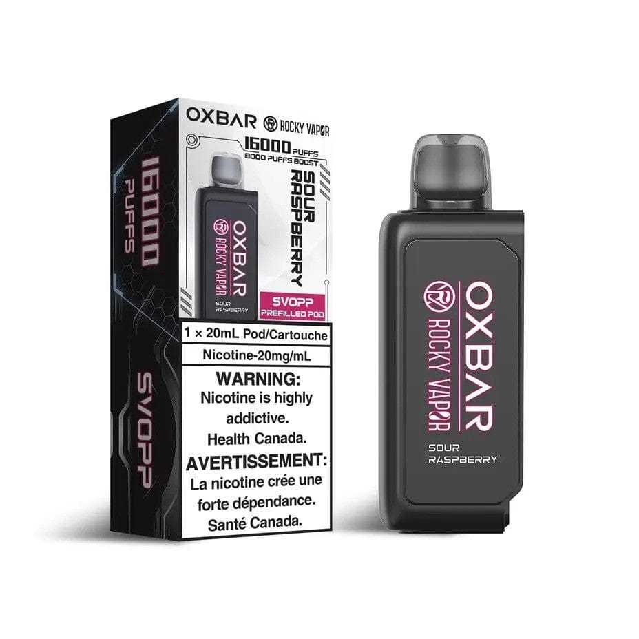 Oxbar SVOPP Pod - Sour Raspberry Winkler Vape SuperStore and Bong Shop Manitoba Canada