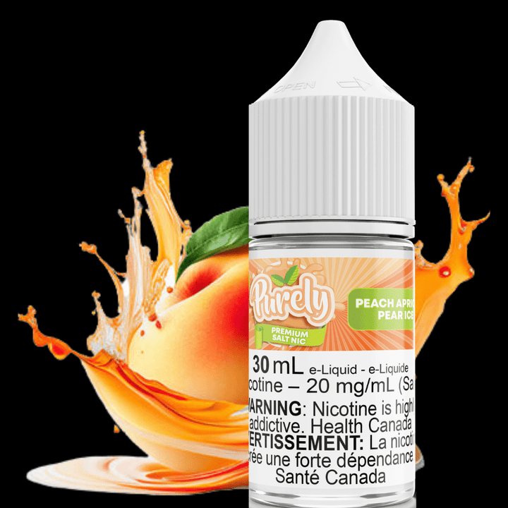 Peach Apricot Pear Ice Salt Nic by Purely E-Liquid Winkler Vape SuperStore and Bong Shop Manitoba Canada