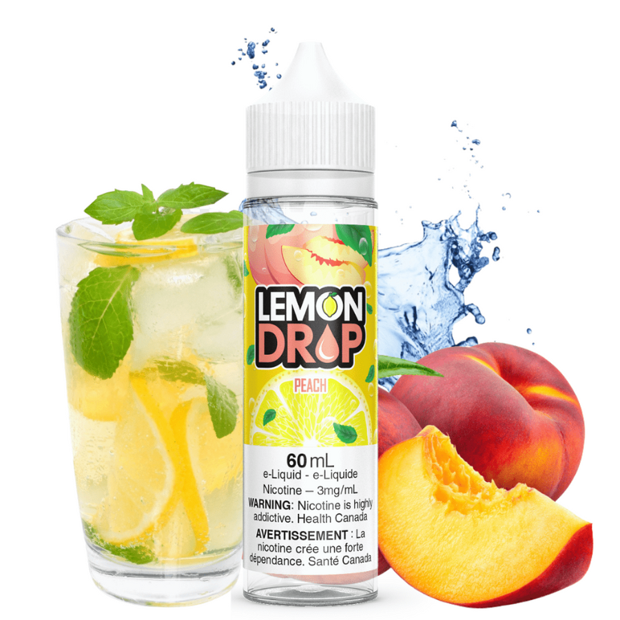 Peach by Lemon Drop E-liquid Winkler Vape SuperStore and Bong Shop Manitoba Canada