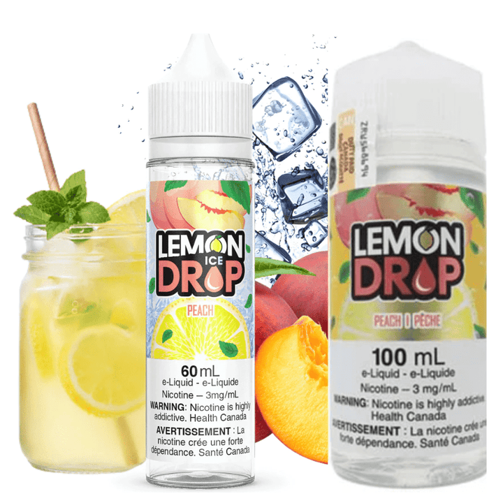 Peach by Lemon Drop E-liquid Winkler Vape SuperStore and Bong Shop Manitoba Canada