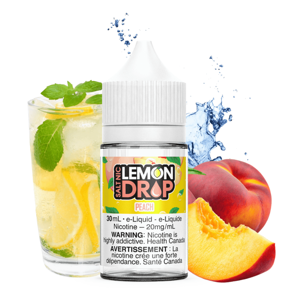 Peach by Lemon Drop Salt Winkler Vape SuperStore and Bong Shop Manitoba Canada