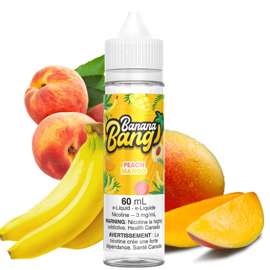 Peach Mango by Banana Bang 3mg Winkler Vape SuperStore and Bong Shop Manitoba Canada