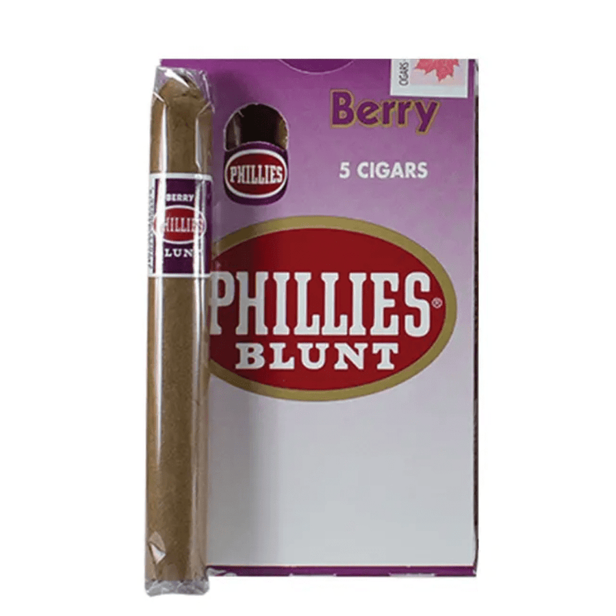 Phillies Blunt Cigars-Berry 5/pkg Winkler Vape SuperStore and Bong Shop Manitoba Canada