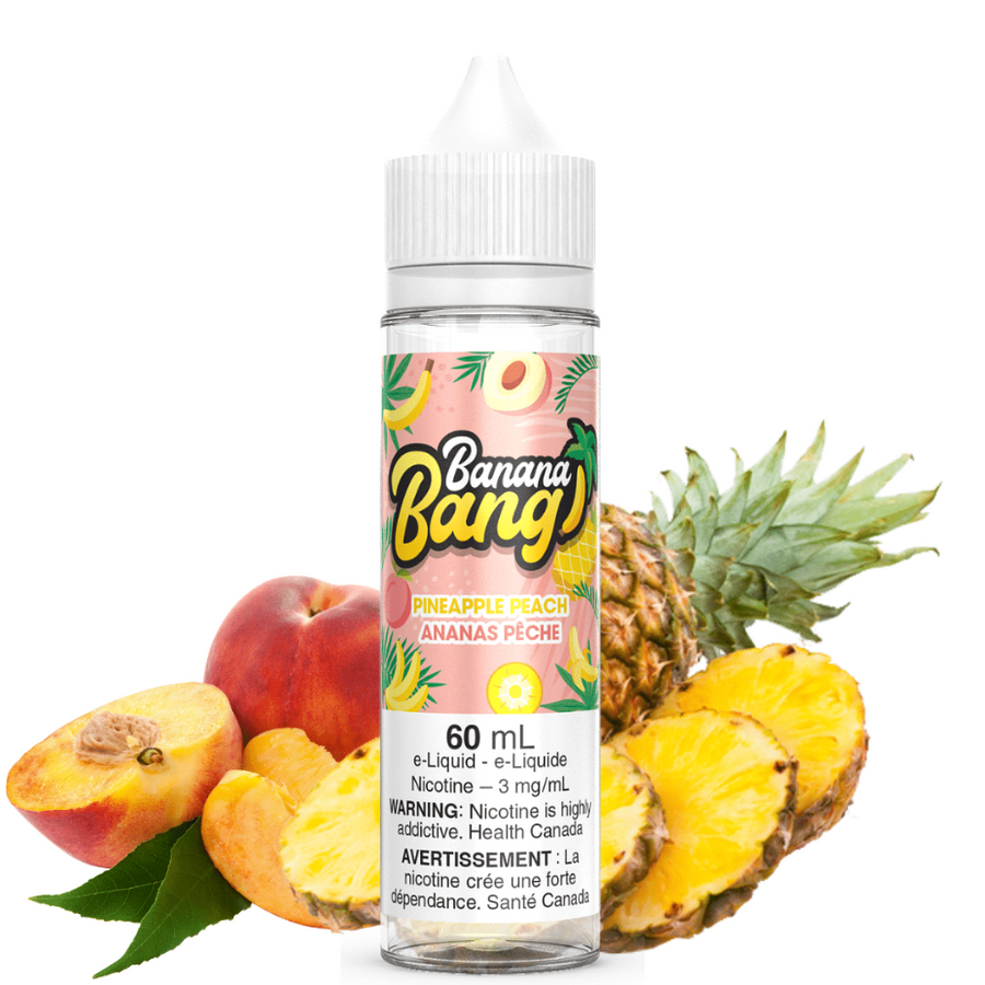 Pineapple Peach by Banana Bang 3mg Winkler Vape SuperStore and Bong Shop Manitoba Canada