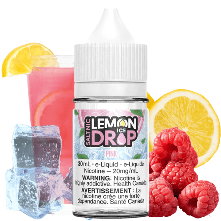 Pink Iced Salt by Lemon Drop E-liquids Winkler Vape SuperStore and Bong Shop Manitoba Canada