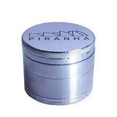 Piranha 2.5" 4-Piece Grinder Stainless Steel Winkler Vape SuperStore and Bong Shop Manitoba Canada