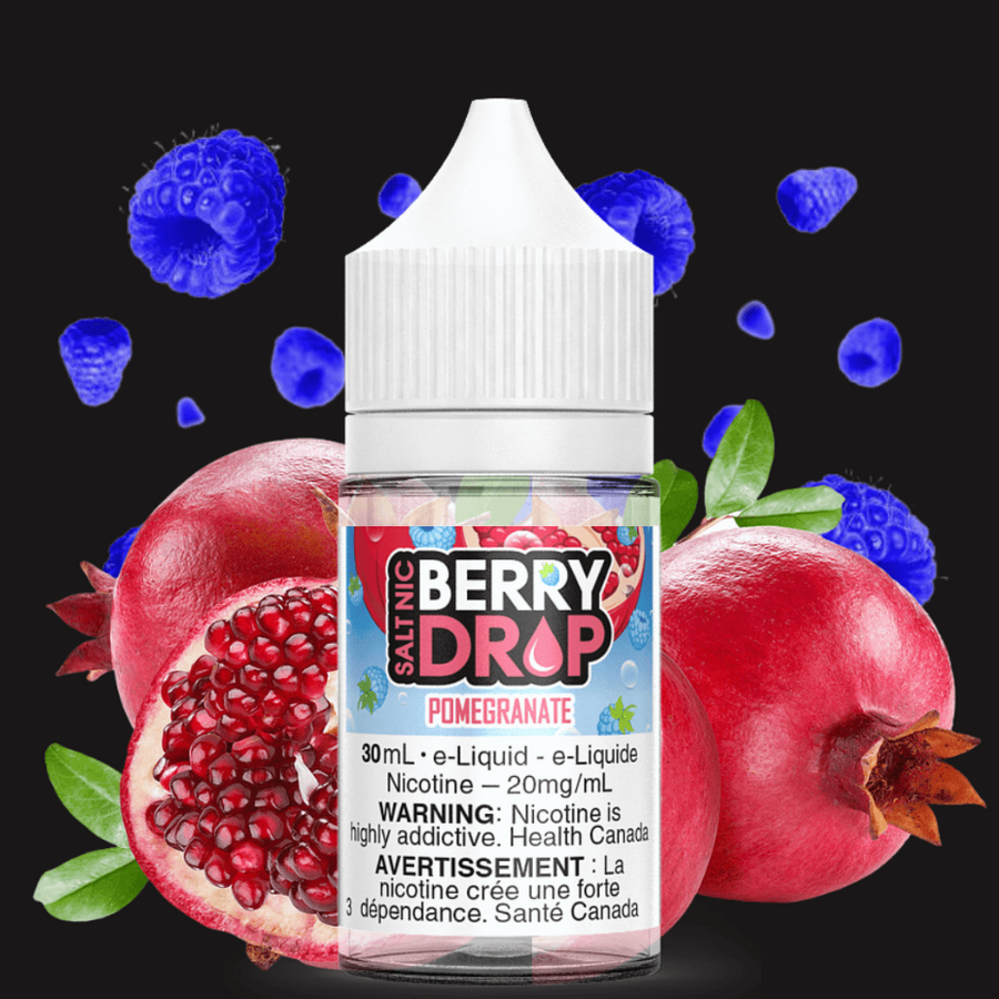 Pomegranate Salt by Berry Drop E-liquid 12mg Winkler Vape SuperStore and Bong Shop Manitoba Canada