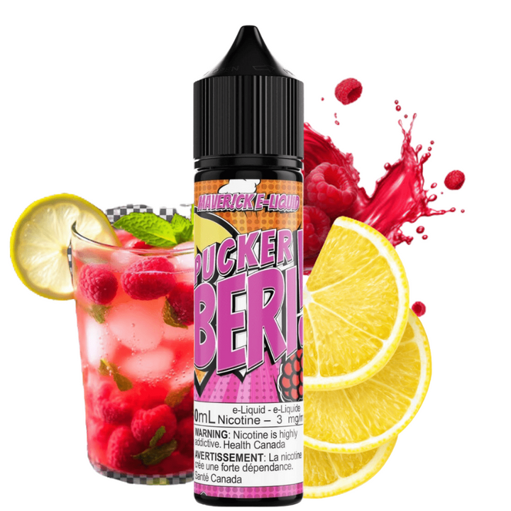 Pucker Beri by Maverick E-Liquid Winkler Vape SuperStore and Bong Shop Manitoba Canada