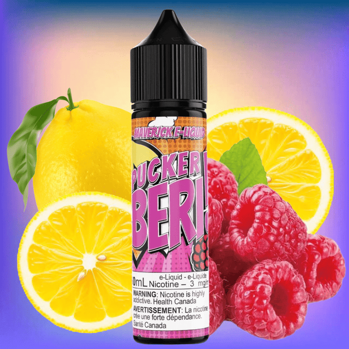 Pucker Beri by Maverick E-Liquid Winkler Vape SuperStore and Bong Shop Manitoba Canada