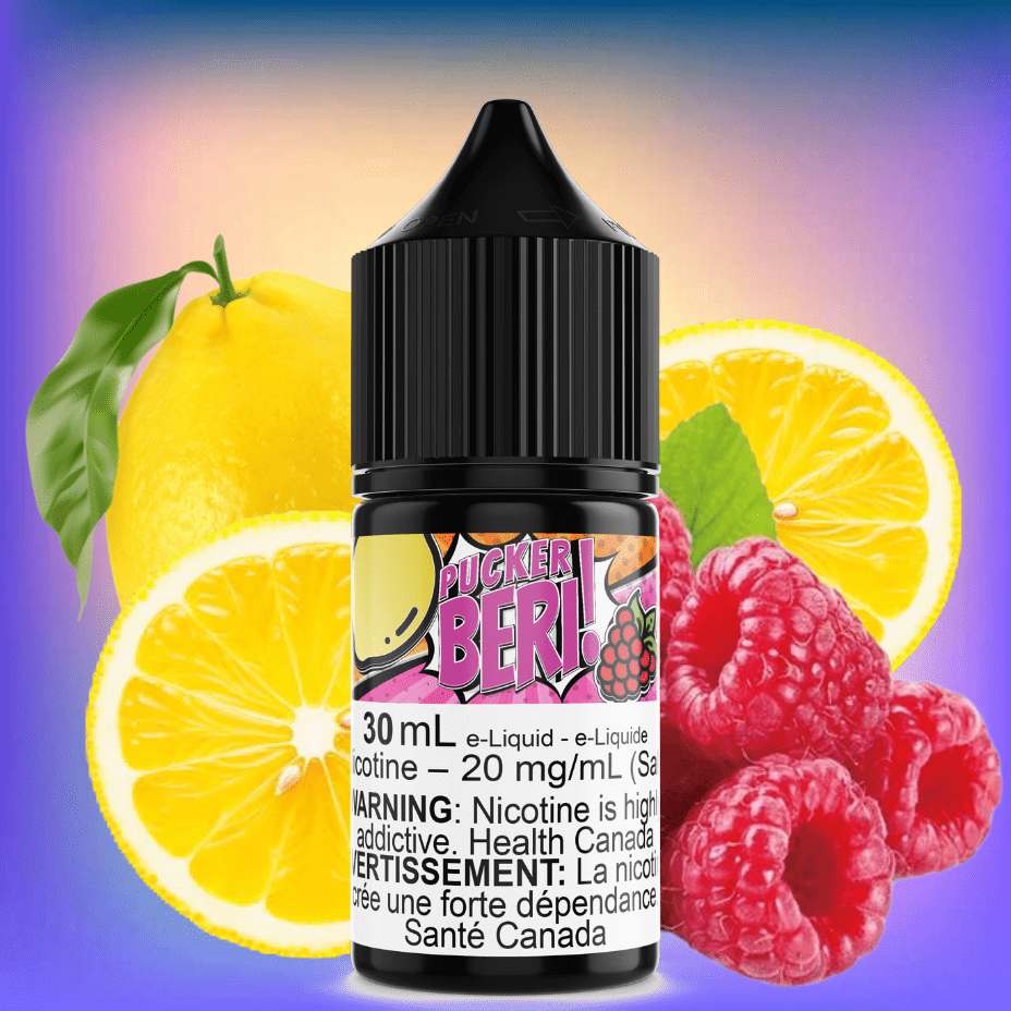 Pucker Beri Salt by Maverick E-Liquid Winkler Vape SuperStore and Bong Shop Manitoba Canada