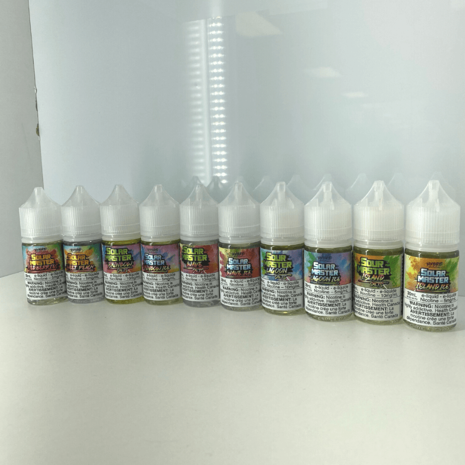 Rainbow Salt by Solar Master E-Liquid Winkler Vape SuperStore and Bong Shop Manitoba Canada