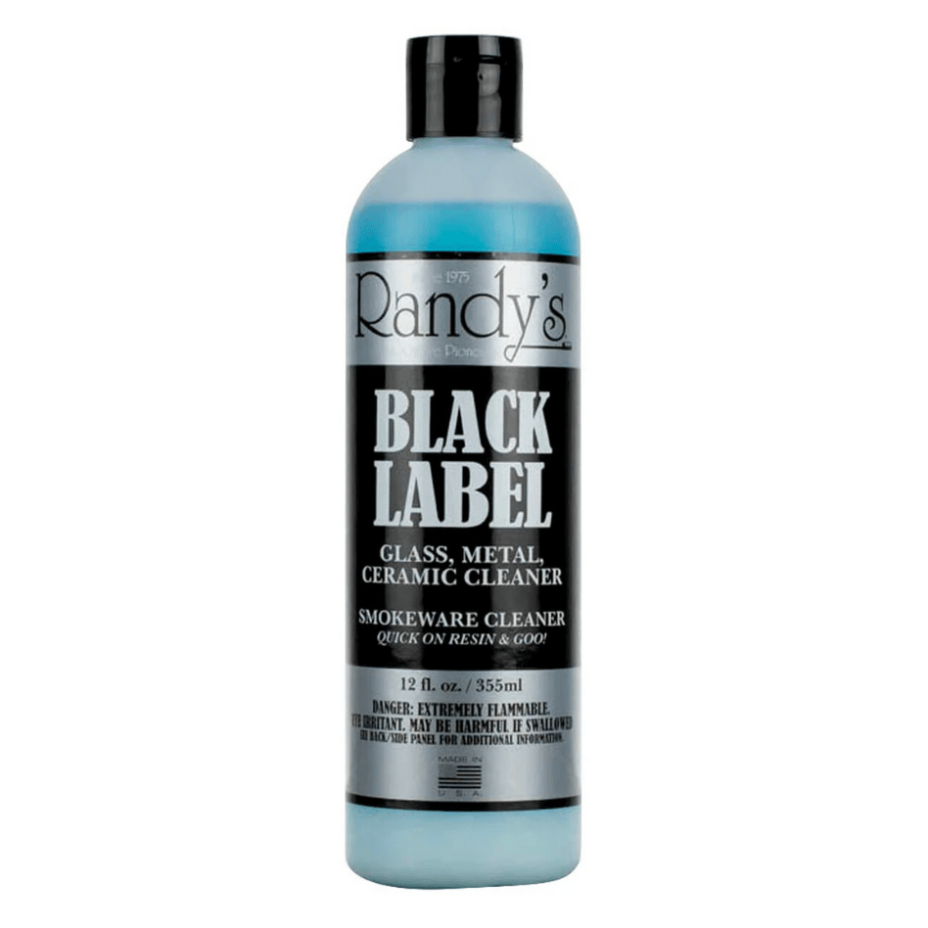 Randy's Black Label Cleaner 12oz Winkler Vape SuperStore and Bong Shop Manitoba Canada