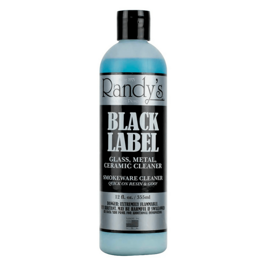 Randy's Black Label Cleaner 12oz Winkler Vape SuperStore and Bong Shop Manitoba Canada