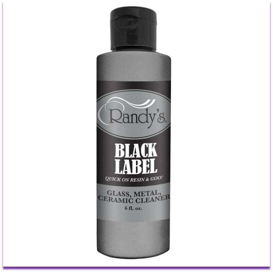 Randy's Black Label Cleaner 12oz Winkler Vape SuperStore and Bong Shop Manitoba Canada