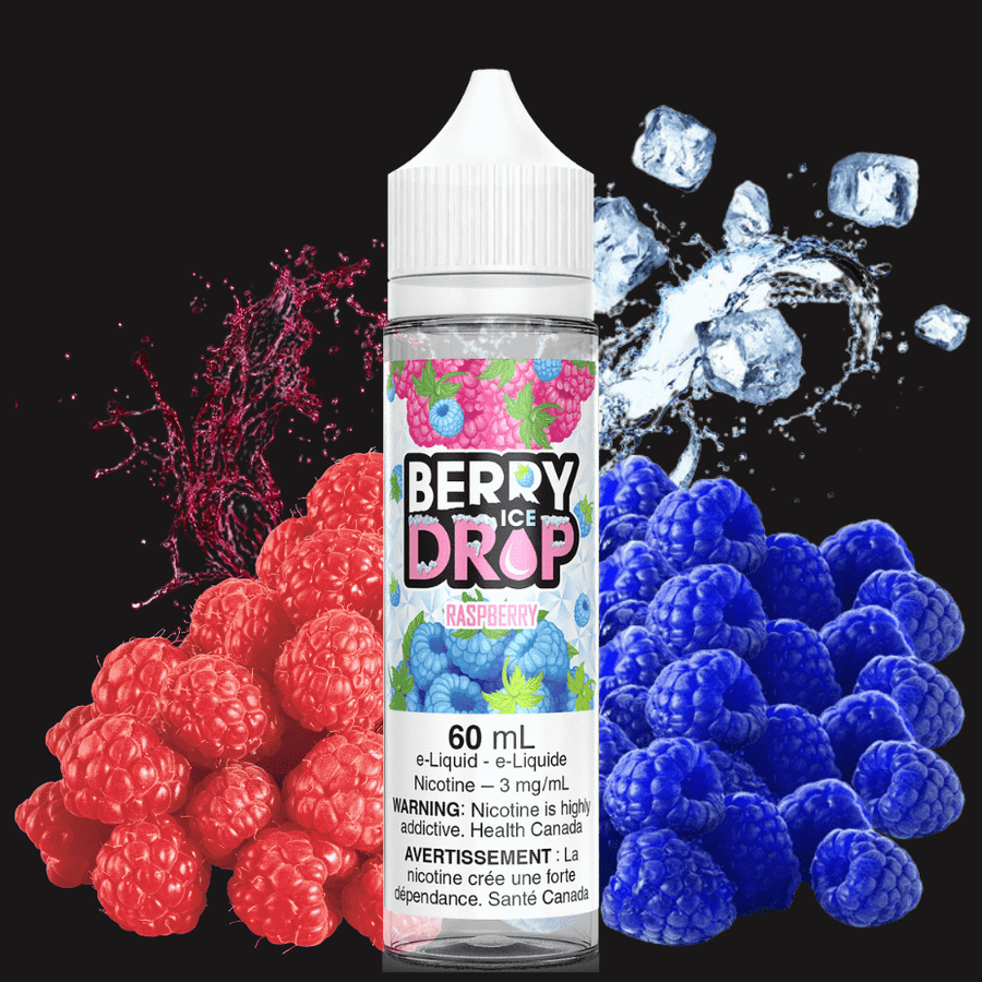 Raspberry Ice by Berry Drop E-liquid 60ml / 3mg Winkler Vape SuperStore and Bong Shop Manitoba Canada