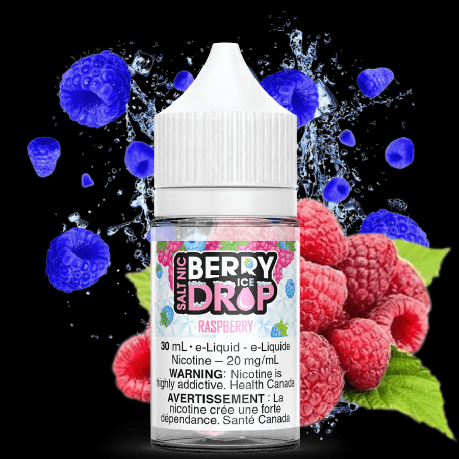 Raspberry Ice Salt by Berry Drop E-Liquid Winkler Vape SuperStore and Bong Shop Manitoba Canada