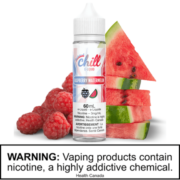 Raspberry Watermelon by Chill E-liquid Winkler Vape SuperStore and Bong Shop Manitoba Canada