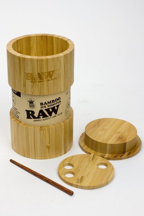 RAW Bamboo Six Shooter Winkler Vape SuperStore and Bong Shop Manitoba Canada