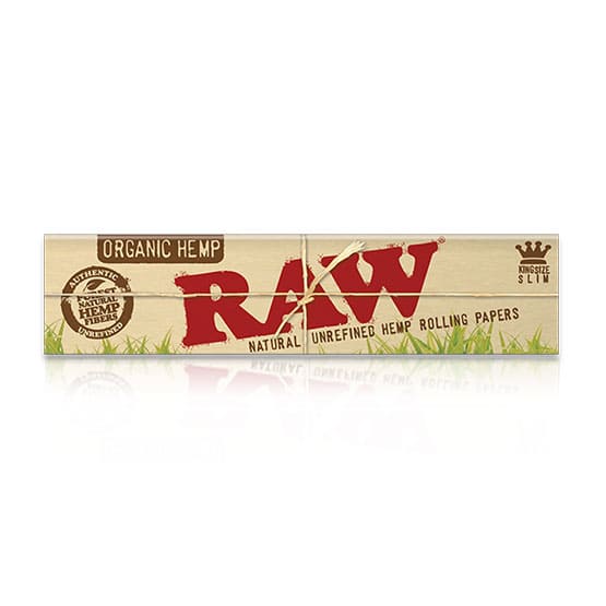 Raw Organic Hemp King Size Slim Rolling Papers Winkler Vape SuperStore and Bong Shop Manitoba Canada