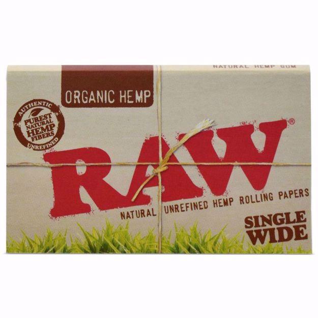 Raw Organic Unbleached Single Wide Double window Rolling Papers Winkler Vape SuperStore and Bong Shop Manitoba Canada