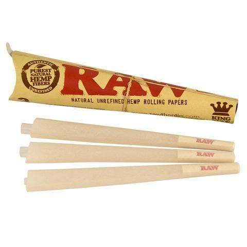 Raw Pre-Rolled Cones Kingsize-3pkg Winkler Vape SuperStore and Bong Shop Manitoba Canada