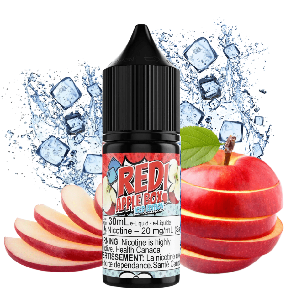 Red Apple Box Iced Salt by Maverick E-Liquid Winkler Vape SuperStore and Bong Shop Manitoba Canada