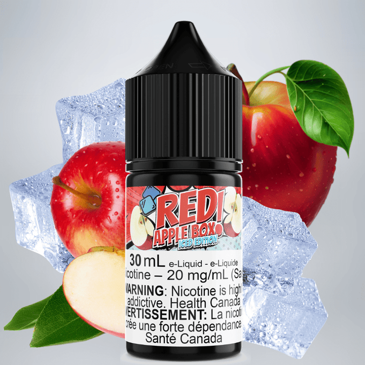 Red Apple Box Iced Salt by Maverick E-Liquid Winkler Vape SuperStore and Bong Shop Manitoba Canada