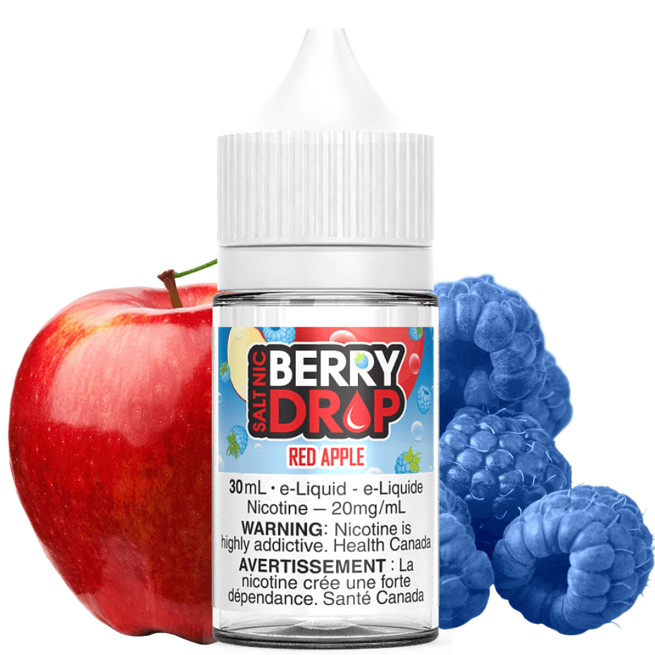 Red Apple Salt by Berry Drop E-Liquid 30ml / 12mg Winkler Vape SuperStore and Bong Shop Manitoba Canada