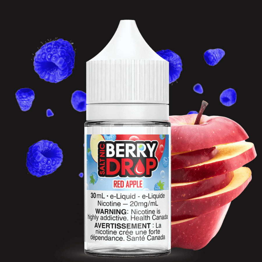 Red Apple Salt by Berry Drop E-Liquid Winkler Vape SuperStore and Bong Shop Manitoba Canada