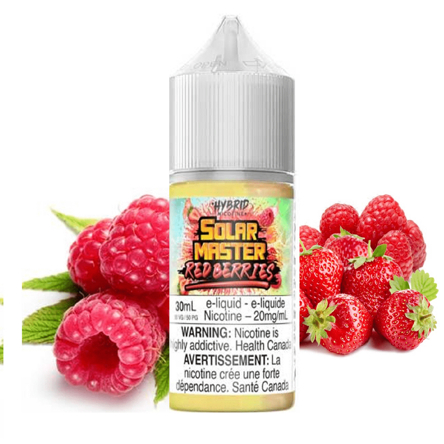 Red Berries Hybrid by Solar Master E-liquid 30ml / 5mg Winkler Vape SuperStore and Bong Shop Manitoba Canada