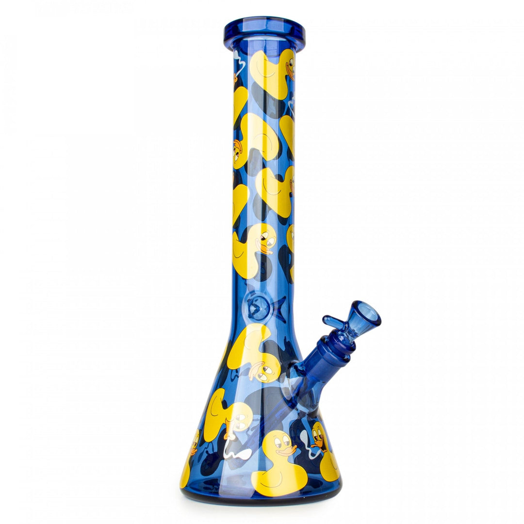 Red Eye 7mm Rubber Ducky Beaker-15" Winkler Vape SuperStore and Bong Shop Manitoba Canada