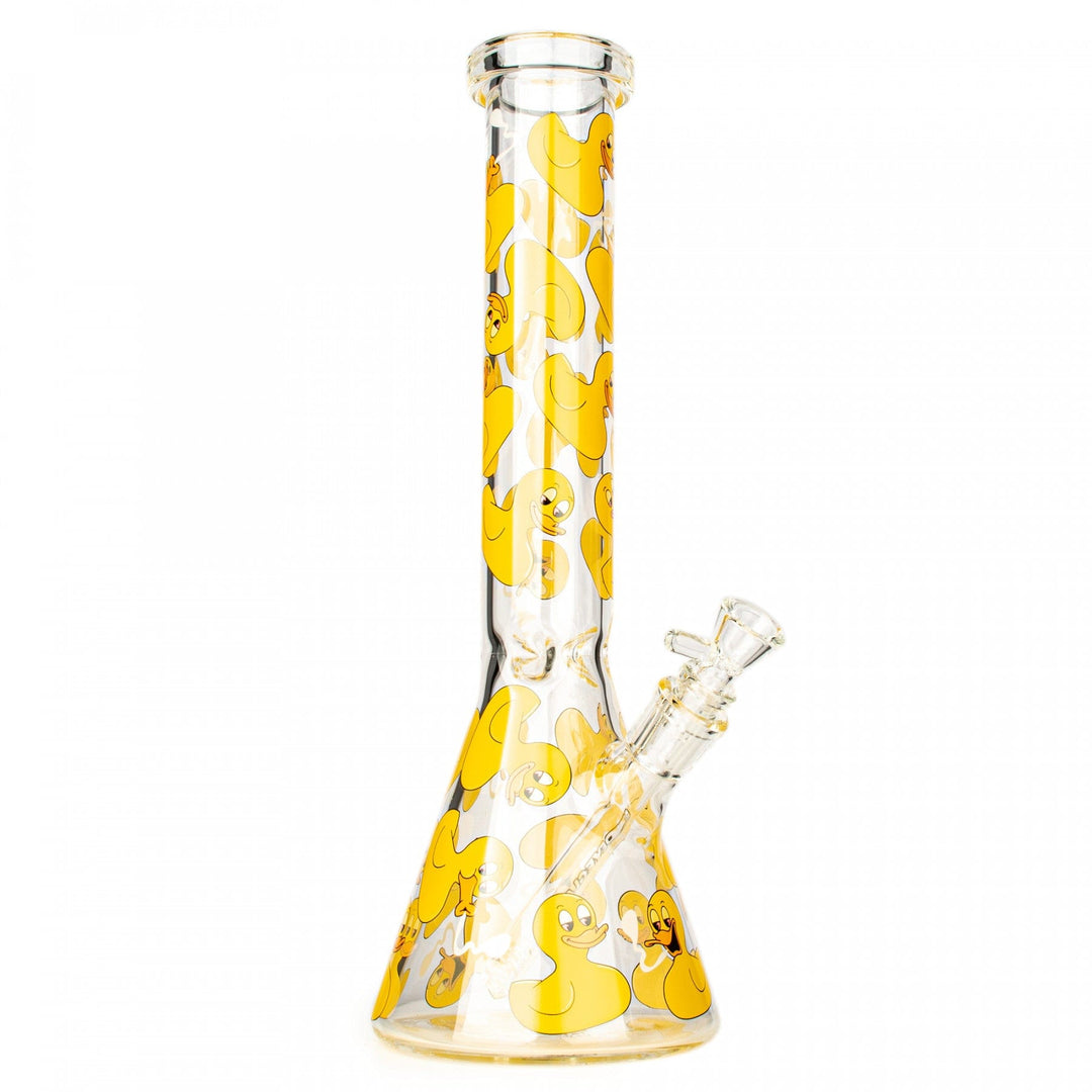 Red Eye 7mm Rubber Ducky Beaker-15" Winkler Vape SuperStore and Bong Shop Manitoba Canada