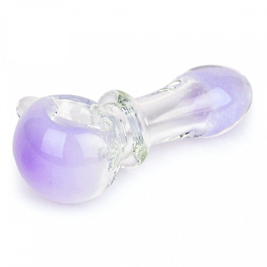 Red Eye Glass Pastel Fritter Hand Pipe 4" 4" / Purple Winkler Vape SuperStore and Bong Shop Manitoba Canada