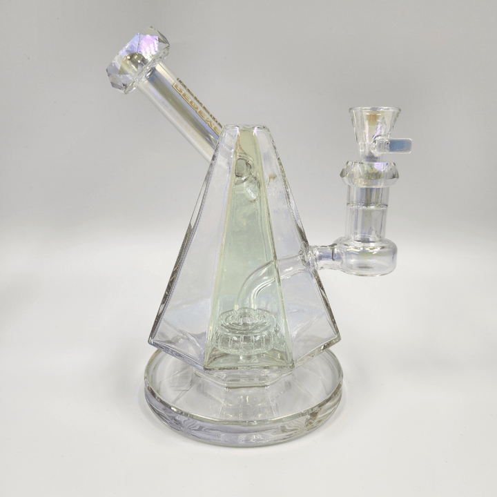 Red Eye Tek Metallic Terminator Finish Pegasus Pyramid Bong 8" Winkler Vape SuperStore and Bong Shop Manitoba Canada