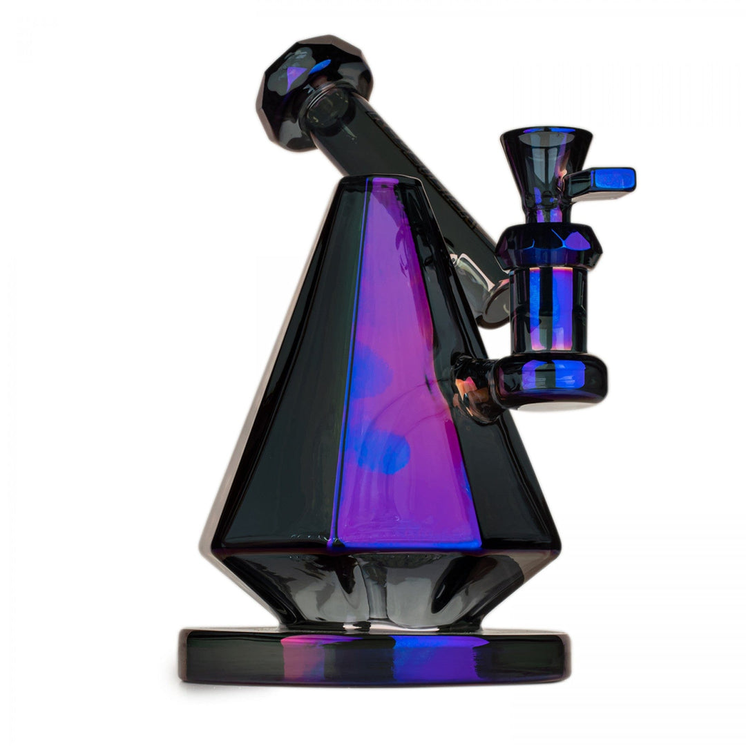 Red Eye Tek Metallic Terminator Finish Pegasus Pyramid Bong 8" Winkler Vape SuperStore and Bong Shop Manitoba Canada